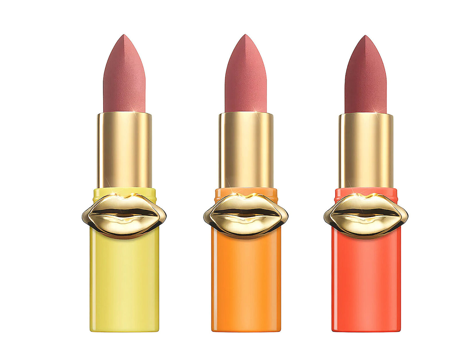 Pat McGrath Labs Mini Matte Trance lipstick trio